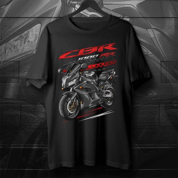 Honda CBR1000RR 2004 T-shirt Black Merchandise & Clothing
