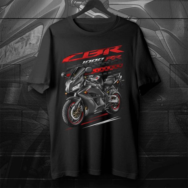 Honda CBR1000RR 2005 T-shirt Fireblade Black Merchandise & Clothing