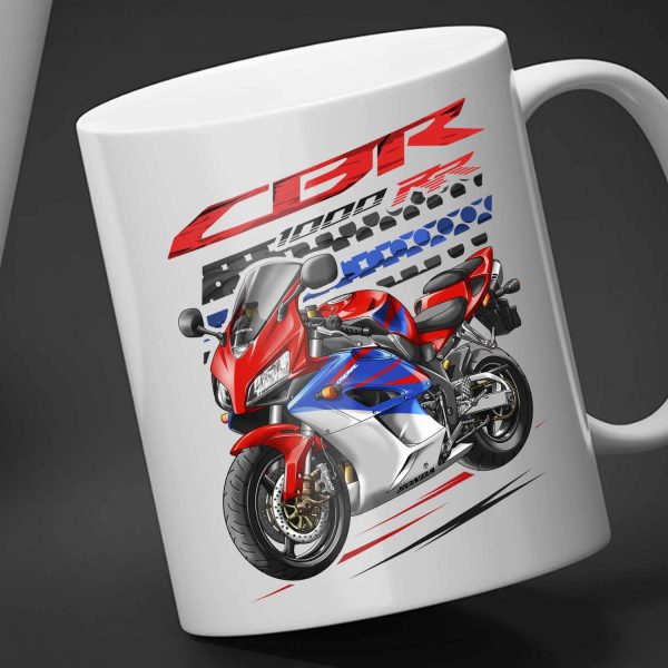 Honda CBR 1000RR Mug 2005 Fireblade Winning Red Merchandise & Clothing