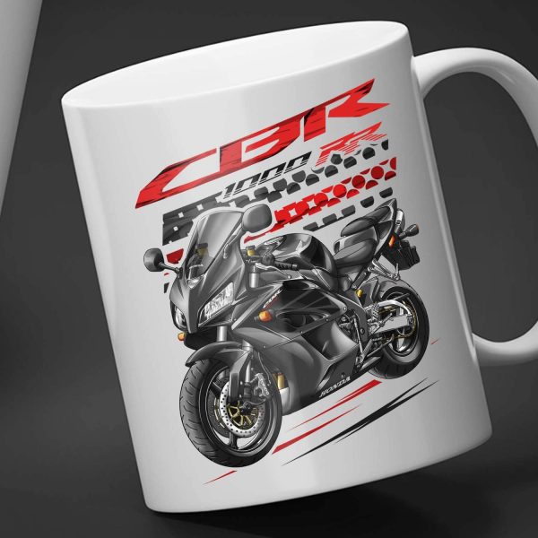Honda CBR 1000RR Mug 2005 Titanium & Black Merchandise & Clothing