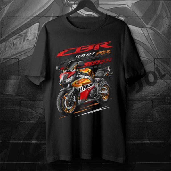 Honda CBR1000RR 2006-2007 T-shirt Repsol Merchandise & Clothing