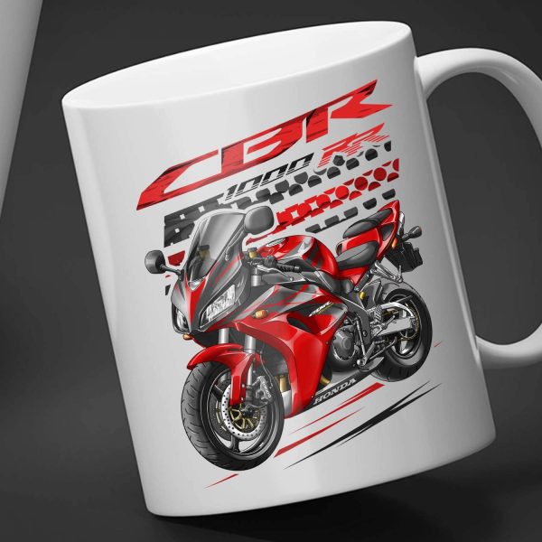 Honda CBR1000 RR Mug 2006-2007 Winning Red Merchandise & Clothing