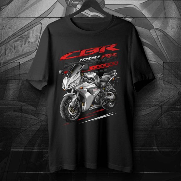 Honda CBR1000RR 2006 T-shirt Iron Nail Silver Merchandise & Clothing