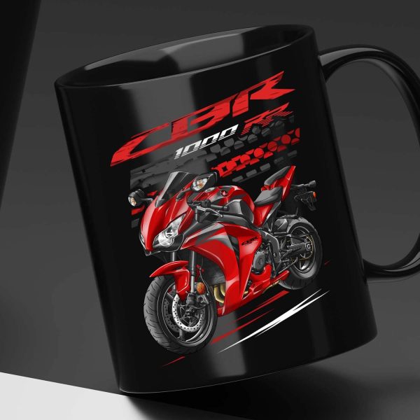 Honda CBR1000RR 2008 Black Mug Winning Red Merchandise & Clothing