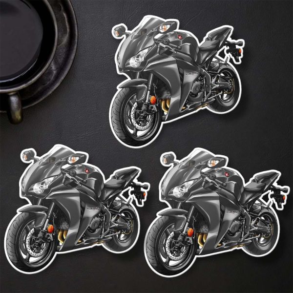Honda CBR 1000 RR Stickers 2009 Black Merchandise & Clothing