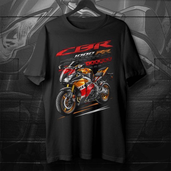 Honda CBR 1000 RR T-shirt 2009 Repsol Merchandise & Clothing