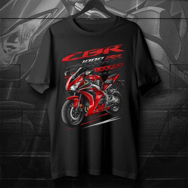Honda CBR 1000 RR T-shirt 2011 Red & Black Merchandise & Clothing