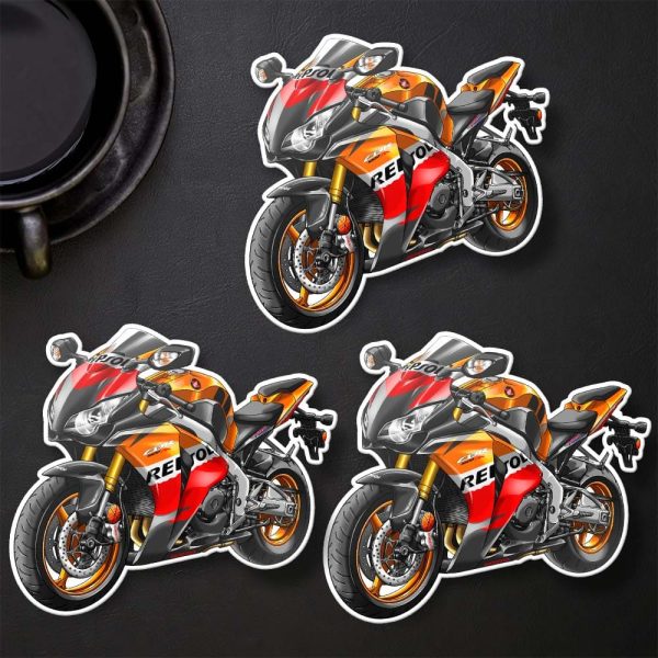 Honda CBR 1000 RR Stickers 2011 Repsol Merchandise & Clothing