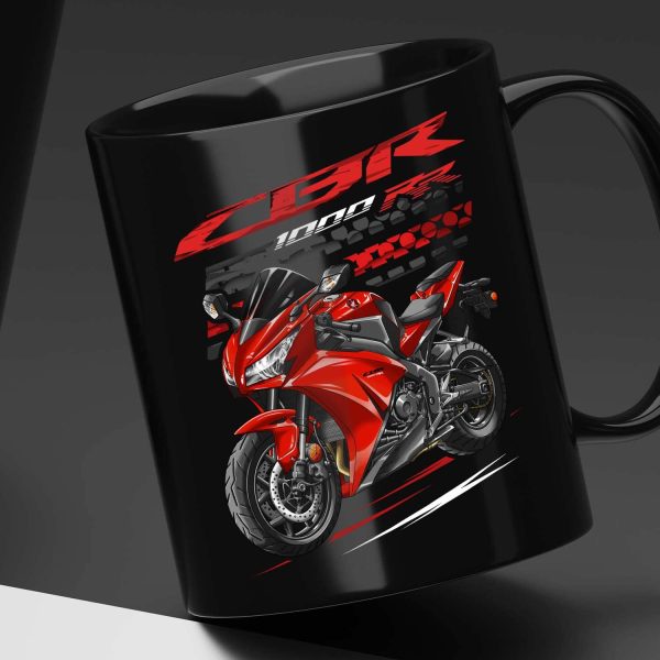 Honda CBR1000RR Mug 2012-2013 & 2015-2016 Red Merchandise & Clothing