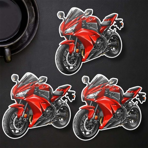 Honda CBR1000RR Stickers 2012-2013 & 2015-2016 Red Merchandise & Clothing