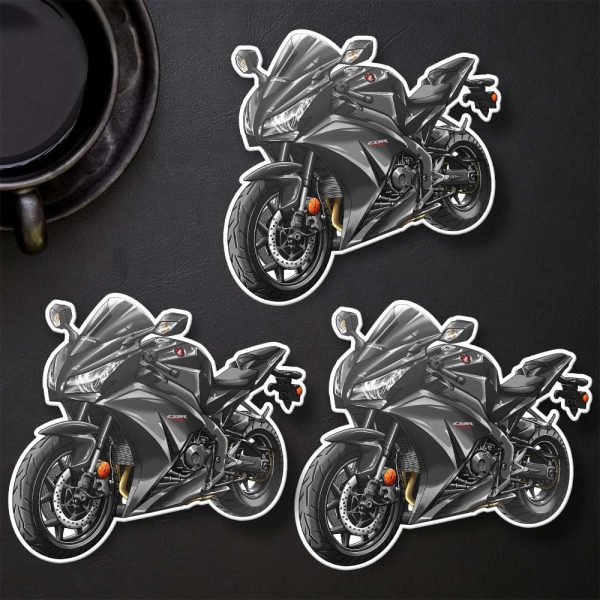Honda CBR1000RR Stickers 2012-2015 Graphite Black Merchandise & Clothing