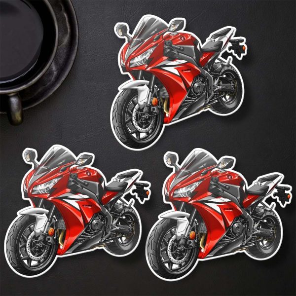 Honda CBR1000RR Stickers 2012 Victory Red Merchandise & Clothing