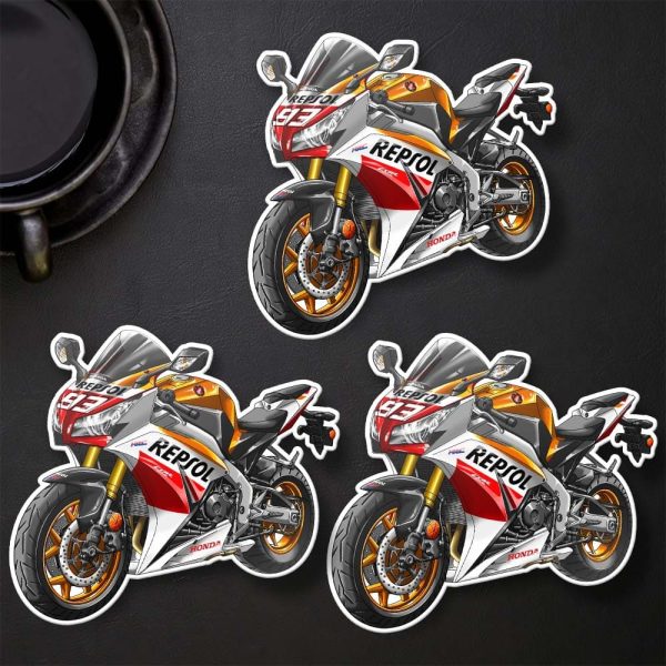 Honda CBR1000RR Stickers 2015-2016 Repsol Merchandise & Clothing