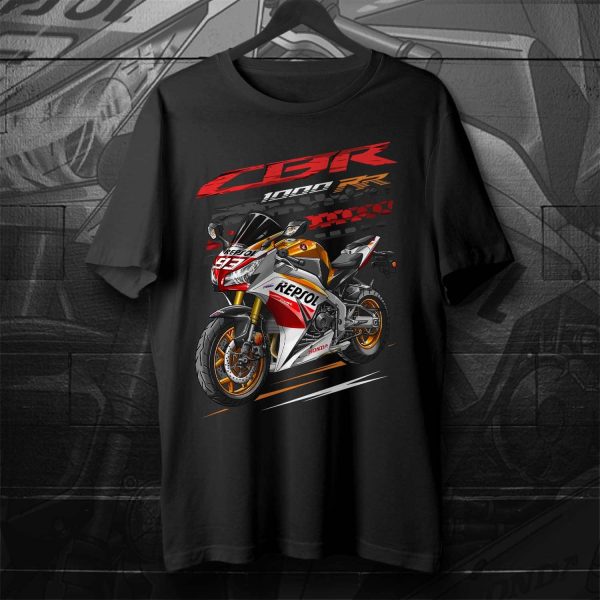 Honda CBR1000RR 2015-2016 T-shirt Repsol Merchandise & Clothing