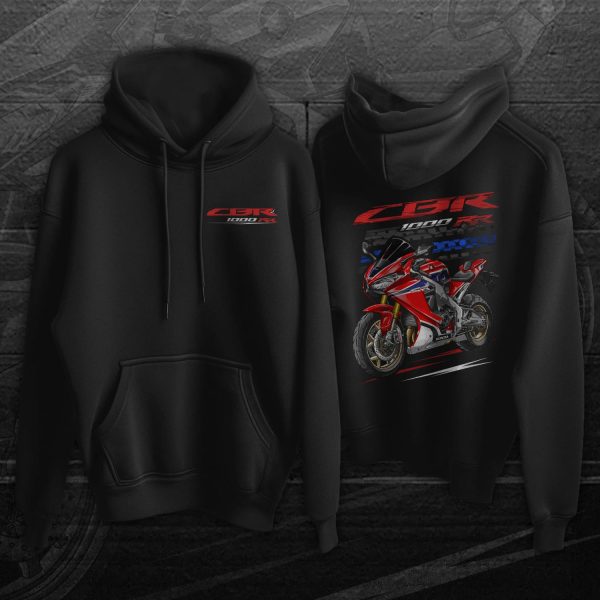 Honda CBR1000RR 2017 Hoodie SP Grand Prix Tri-Color Merchandise & Clothing