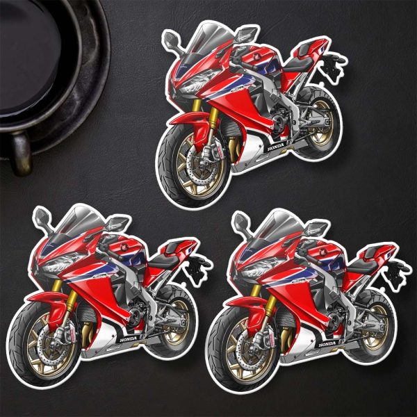 Stickers Honda CBR1000RR 2017 SP Grand Prix Tri-Color Merchandise & Clothing