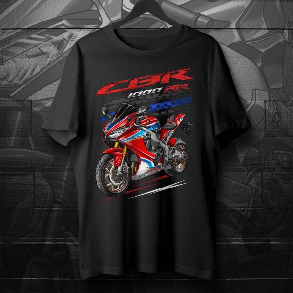 Honda CBR1000RR 2018-2019 T-shirt SP2 Grand Prix Tri-Color Merchandise & Clothing