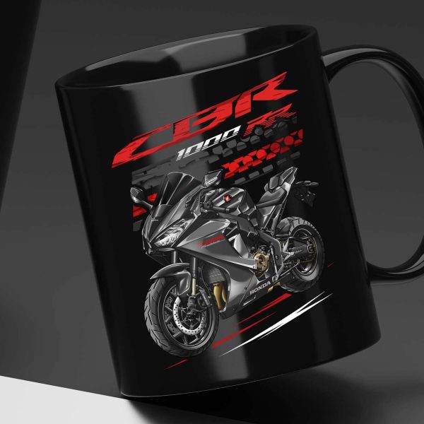 Black Mug Honda CBR1000RR 2019 Matte Black Metallic Merchandise & Clothing