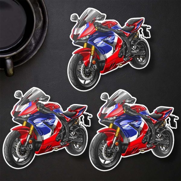 Stickers Honda CBR1000 RR 2022-2023 Grand Prix Red Merchandise & Clothing