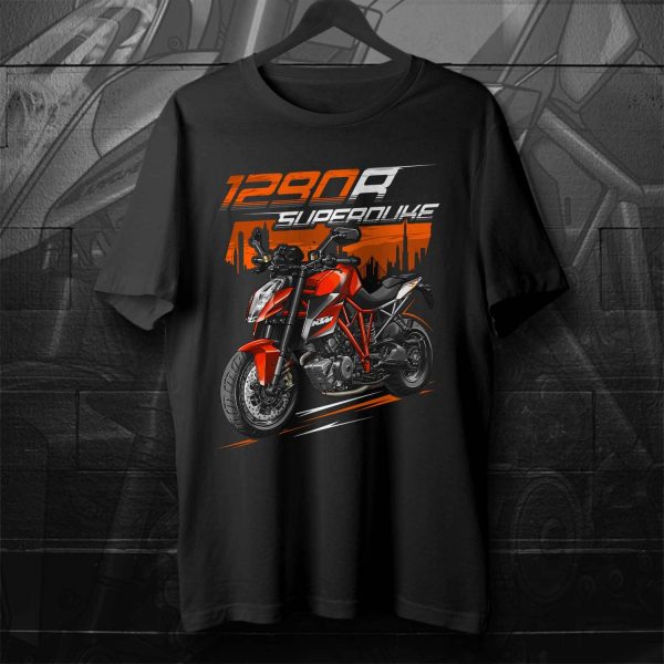 KTM 1290 Super Duke R 2013-2016 T-shirt Orange Merchandise & Clothing