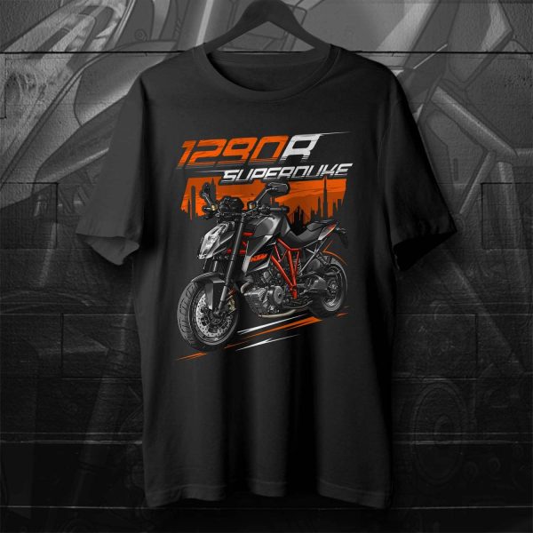 KTM 1290 Super Duke R 2014-2016 T-shirt Black Merchandise & Clothing