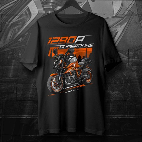 KTM 1290 Super Duke R 2022-2023 T-shirt EVO Silver Orange Merchandise & Clothing