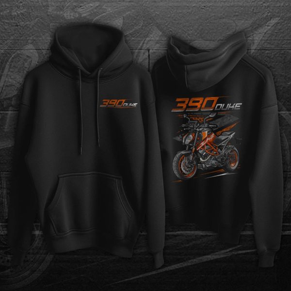 KTM 390 Duke 2017-2020 Hoodie Orange Merchandise & Clothing