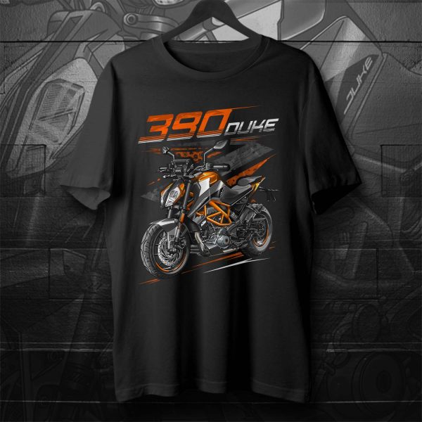 KTM 390 Duke T-shirt 2023 Liquid Metal Merchandise & Clothing