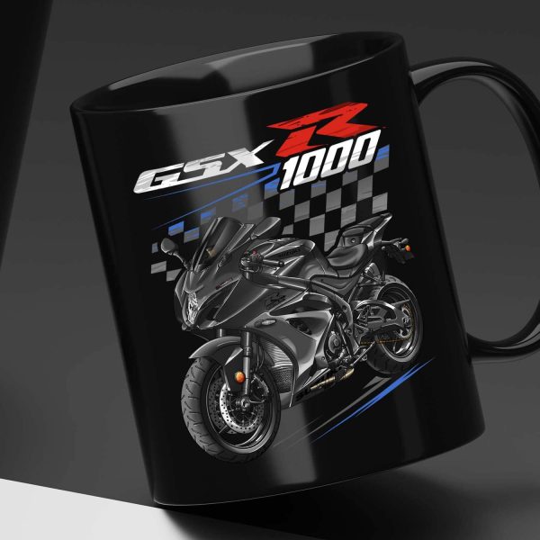 Suzuki GSX-R 1000 Mug 2021-2022 Metallic Matte Black Merchandise & Clothing