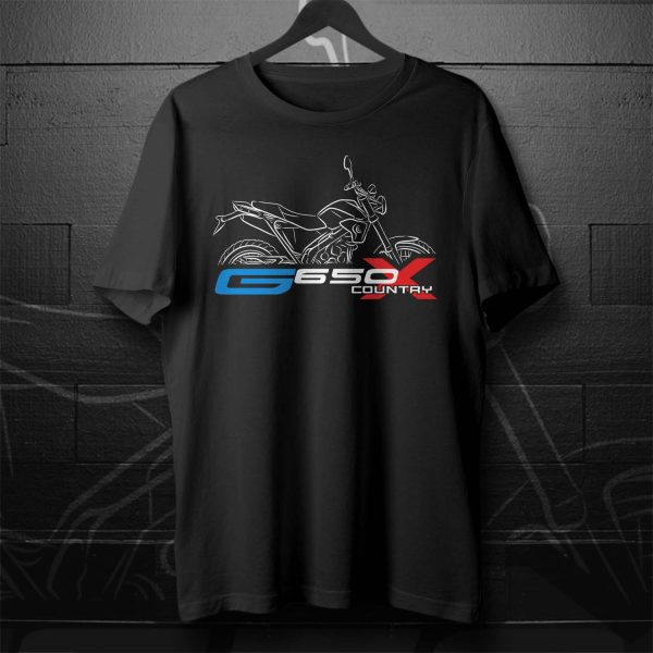 BMW G650 XCountry T-shirt Merchandise & Clothing