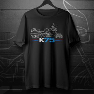 BMW K75 T-shirt Merchandise & Clothing Motorcycle Apparel