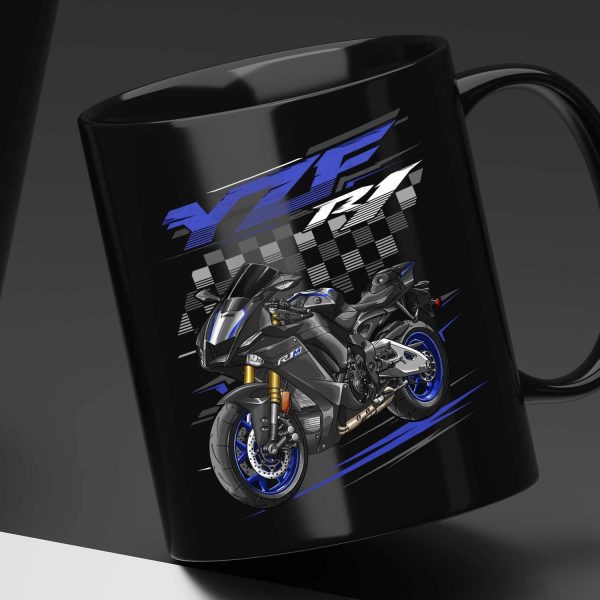 Yamaha YZF-R1 2020-2021 Black Mug R1M Merchandise & Clothing