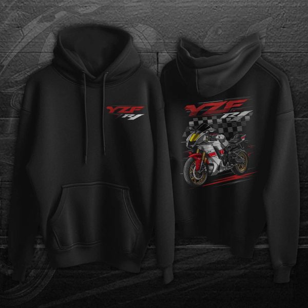 Yamaha YZF-R1 2022 Hoodie 60th GP Anniversary Merchandise & Clothing