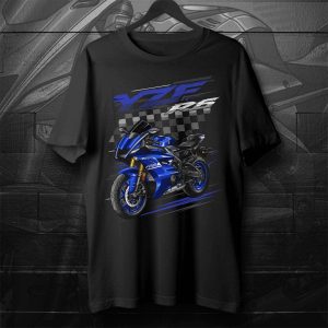 Yamaha YZF R6 2017 Clothing T-shirt Team Yamaha Blue Merchandise