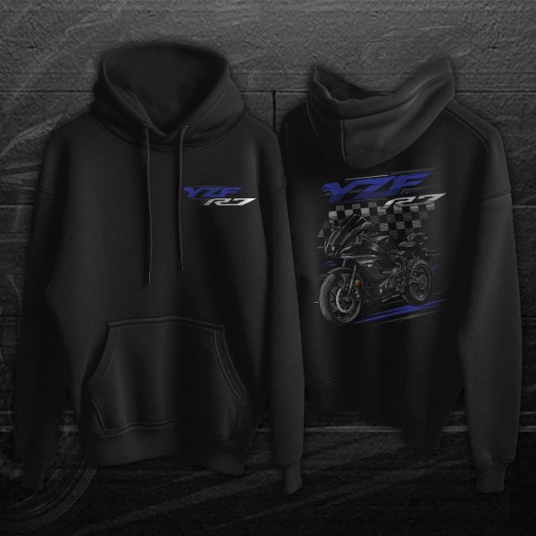 Yamaha YZF-R7 2022-2023 Hoodie Performance Black Merchandise & Clothing