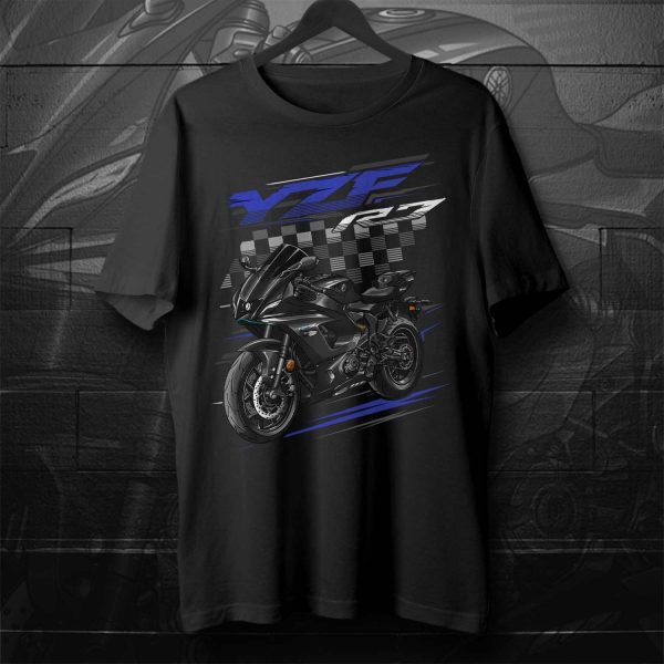 Yamaha YZF-R7 2022-2023 T-shirt Performance Black Merchandise & Clothing