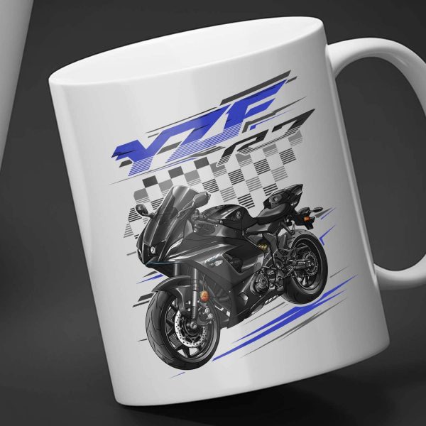 Yamaha YZF-R7 2022-2023 White Mug Performance Black Merchandise & Clothing