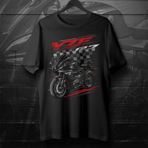 Yamaha YZF-R7 2024 T-shirt Performance Black Merchandise & Clothing