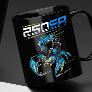 CFMoto 250SR Mug 2023 Turquoise Blue Merchandise & Clothing Motorcycle Apparel