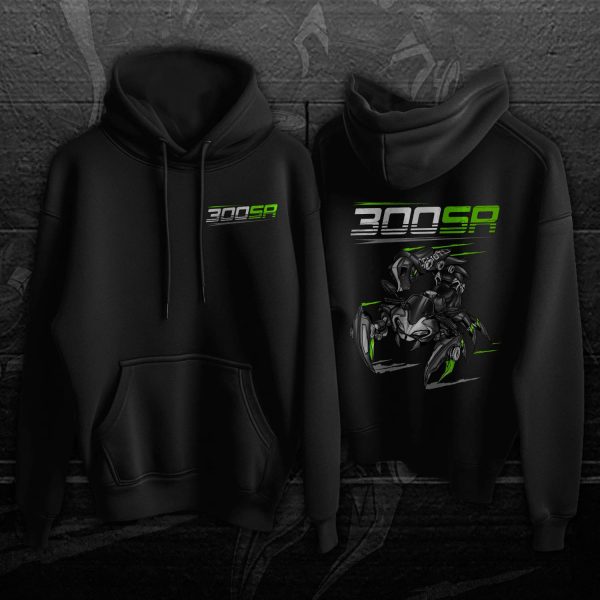 CFMoto 300SR Hoodie 2022-2023 Black Merchandise & Clothing Motorcycle Apparel