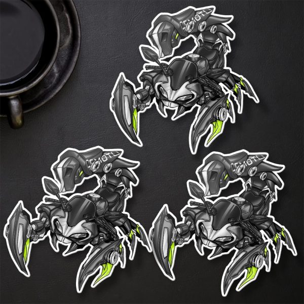 CFMoto 300SR Stickers 2022-2023 Black Merchandise & Clothing Motorcycle Apparel