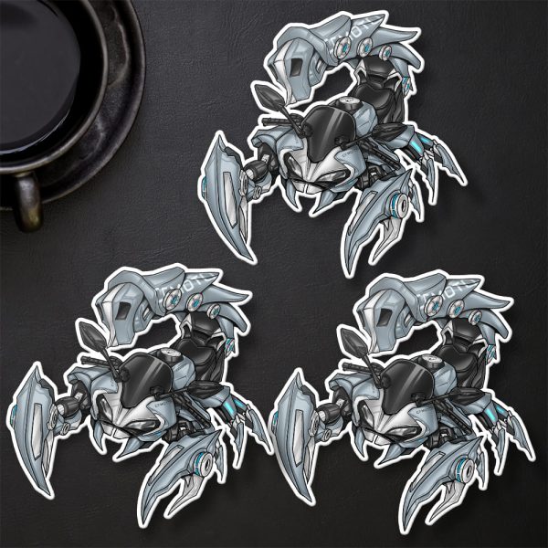 CFMoto 300SR Stickers 2023 Ghost Grey Merchandise & Clothing Motorcycle Apparel