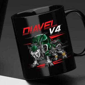 Ducati Diavel V4 Bull Mug Bentley Clothing & Merchandise Motorcycle Apparel