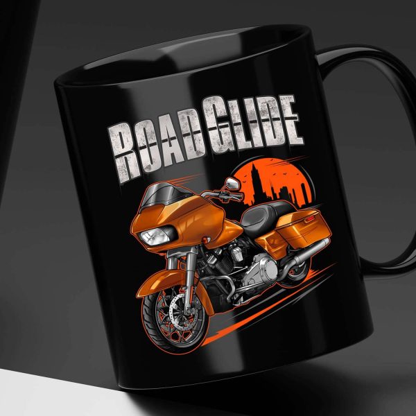Harley Road Glide Special Mug 2015-2016 Special Amber Whiskey Merchandise & Clothing Motorcycle Apparel
