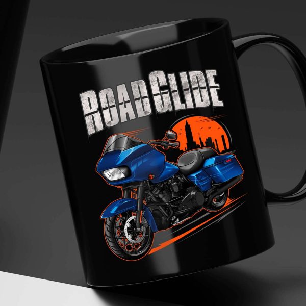 Harley Road Glide Special Mug 2015-2016 Special Superior Blue Merchandise & Clothing Motorcycle Apparel