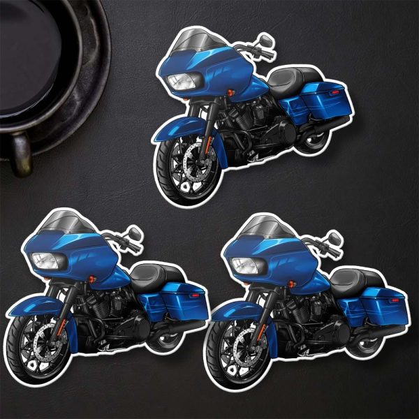 Harley Road Glide Special Stickers 2015-2016 Special Superior Blue Merchandise & Clothing Motorcycle Apparel