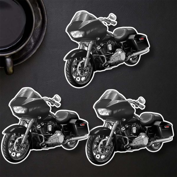 Harley Road Glide Hoodie 2015-2018 Black Denim Merchandise & Clothing Motorcycle Apparel