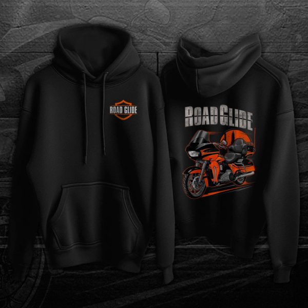 Harley Road Glide CVO Hoodie 2015 CVO Carbon Dust & Autumn Sunset Merchandise & Clothing