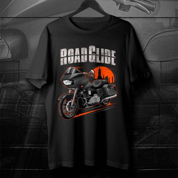 Harley Road Glide T-shirt 2016 Gunship Gray Merchandise & Clothing Motorcycle Apparel