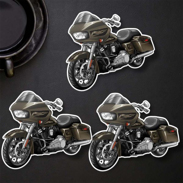 Harley Road Glide Special Stickers 2016 Hard Candy Black Gold Merchandise & Clothing Motorcycle Apparel